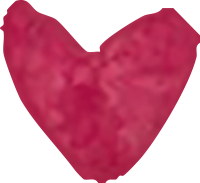 Textured red valentine heart